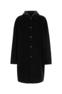 Prada black cashmere cappotto