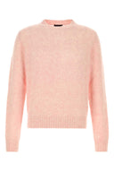 Prada Melange Pastel Pastel Pink Wool Swater