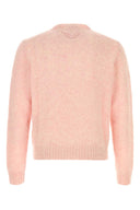 Prada Melange Pastel Pastel Pink Wool Swater