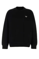 Schwarzes Prada-Sweatshirt aus Baumwollmischung