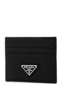 Prada Black Leather Card Holder