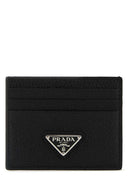 Prada Black Leather Card Holder