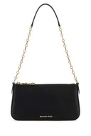 Michael By Michael Kors Bolso de hombro Imperio de cuero negro