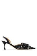 Mach & Mach Embellifhed Mesh le Cadeau Pumps