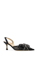 Mach & Mach Embellifhed Mesh le Cadeau Pumps
