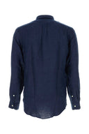 Polo Ralph Lauren Navy Blue Linen Shirt