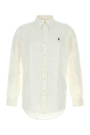 Polo Ralph Lauren White Linen Shirt