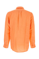 Polo Ralph Lauren Fluo Orange Linen Shirt