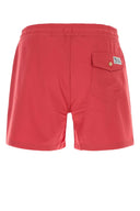 Polo Ralph Lauren Red Stretch Polyester Swimming Shorts