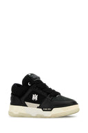 Amiri Black Leather And Fabric Ma 1 Sneakers