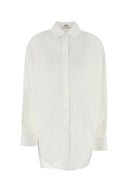Camicia di oversize popin bianca Loewe