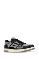 Amiri Two Tone Leather Skel Sneakers