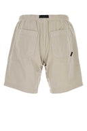 Gramicci Dove Grey Cotton Ridge Bermuda Shorts