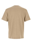 Giorgio Armani Cappuccino Stretch Viscose Blend T Shirt
