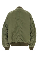 Miharayasuhiro Army Green Nylon Bomber Kurtka