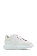 Alexander McQueen White Leder -Turnschuhe