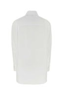 Alexander Mcqueen White Poplin Shirt