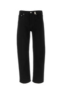 Vaqueros de mezclilla negros de Alexander Mcqueen