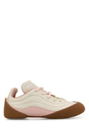 Alexander Mcqueen Zapatillas Flexion De Cuero En Dos Tonos