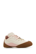 Alexander Mcqueen Zapatillas Flexion De Cuero En Dos Tonos