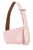 Alexander Mcqueen Pink Leather Sling T Bar Crossbody Bag