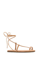 Tkees Skin Pink Leather Jo Sandals