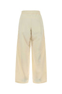 Herno Ivory Nylon Pant