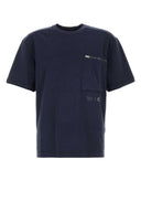 Ten C Navy Blue Cotton T Shirt