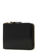 Comme Des Garcons Black Leather Wallet