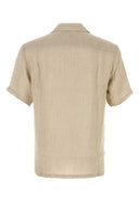 Le Kasha Cappuccino Linen Shirt
