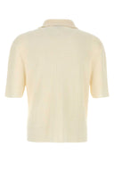 Polo Napoli in lino color crema Le Kasha