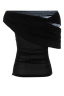 Blumarine Black Jersey Top
