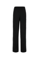 Blumarine Black Stretch Satin Joggers