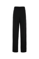 Blumarine Black Stretch Satin Joggers