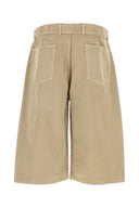 Lemaire Beige Denim Bermuda Shorts