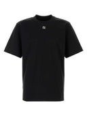 Fendi camiseta de algodón negra