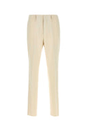Fendi Ivory Gabardine Pant
