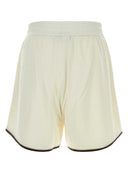 Fendi bestickte Polyester-Bermudashorts