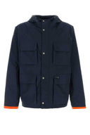 Fay Navy Blue Nylon Windbreaker