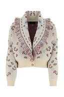 Alanui Embroidered Jacquard Cardigan