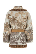 Alanui Embroidered Wool Blend Cardigan