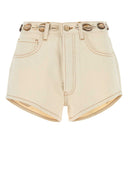 Alanui Sand Denim Ocean Dream Shorts