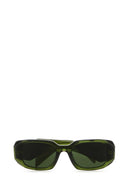 Prada-Armeegrüne Acetat-Sonnenbrille