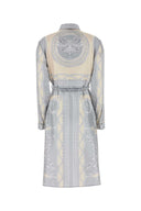 Versace Printed Silk Shirt Dress