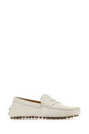 TOD 's Mocasines de cuero blanco
