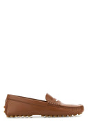 TOD 's Mocasines de cuero caramelo