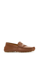 TOD 's Mocasines de cuero caramelo