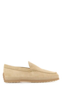 Tod's Sand Suede Loafers