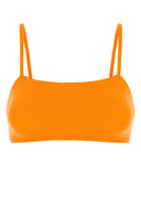Eres Orange Stretch Nylon Azur Bikini Top