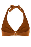 Eres Caramel Stretch Nylon Navire Bikini Top